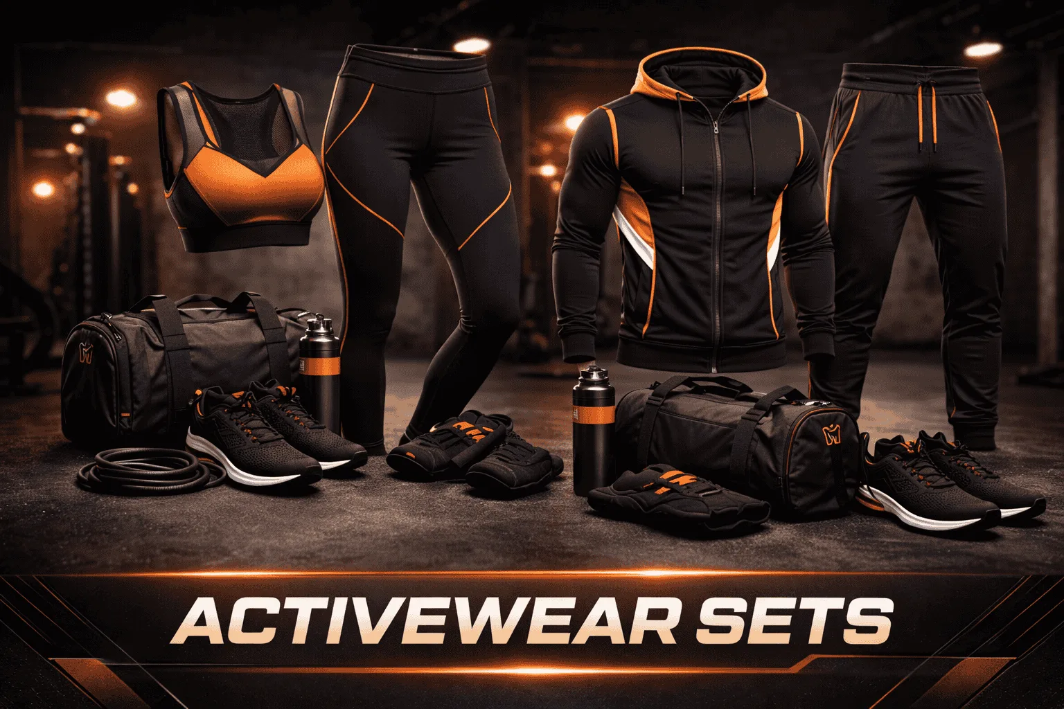 Private label activewear sets manufacturer Pakistan