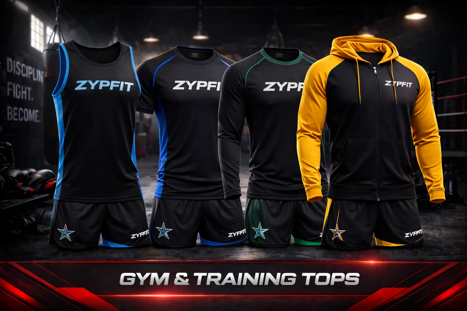 Gym and training tops manufacturer in Pakistan